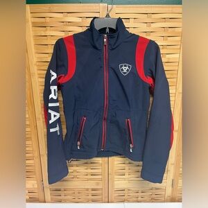 Ariat women’s red/white/blue fitted jacket